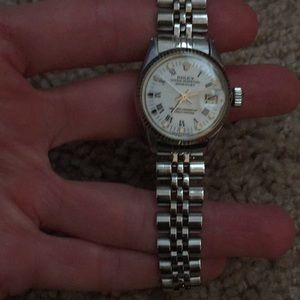 Rolex 26mm stainless steel oyster perpetual datej